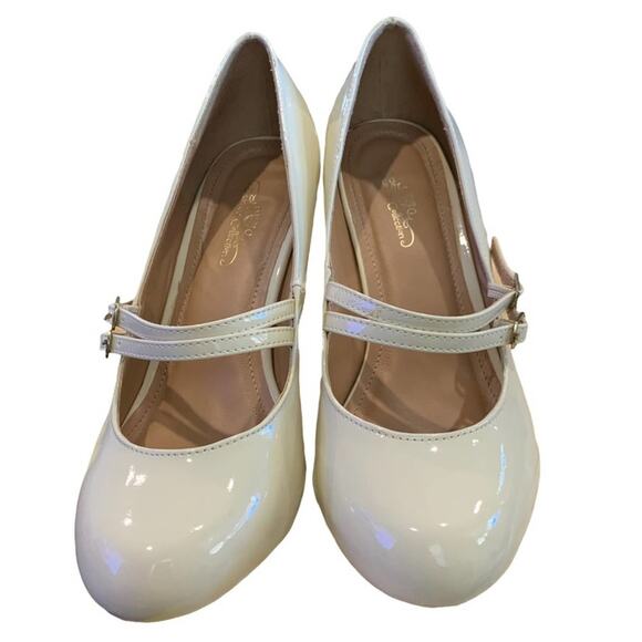 Journey collection shoes Mary Jane heels round toe all man made materials 7 - Picture 2 of 10
